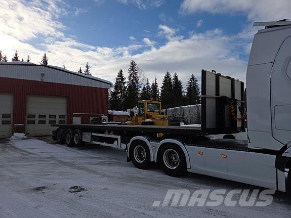 F.A.G SPR45/L13,6 rettsemi med containerlås Ostale prikolice