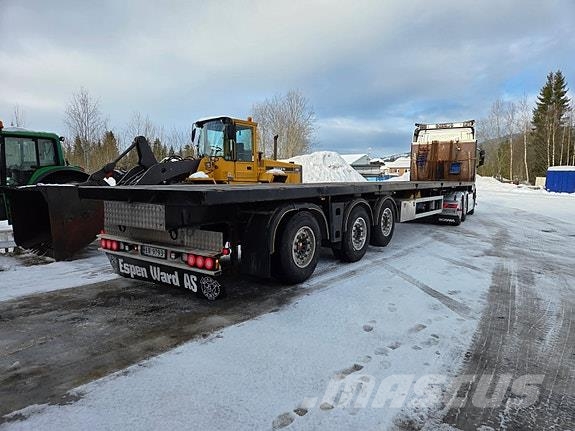 F.A.G SPR45/L13,6 rettsemi med containerlås Ostale prikolice