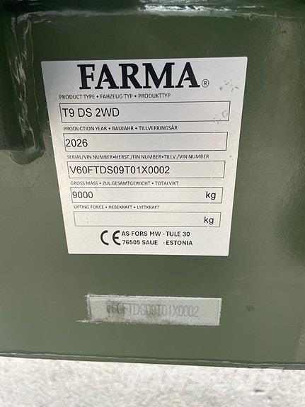 Farma T9 DS-HD Skogsmaskiner - Övriga