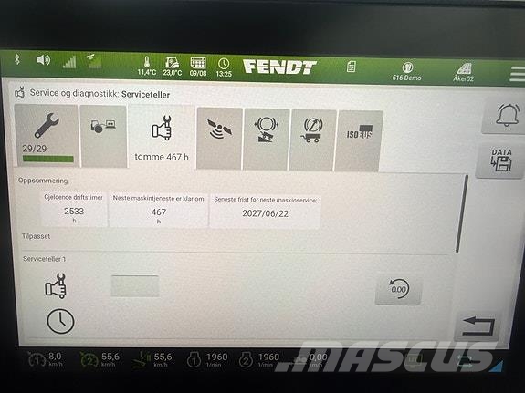 Fendt 516 Traktorer