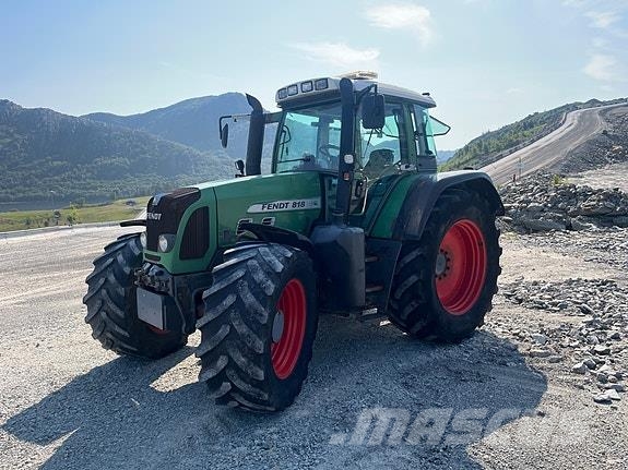 Fendt 818 Vario TMS Tracteur