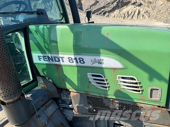 Fendt 818 Vario TMS Tracteur