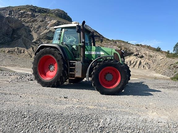 Fendt 818 Vario TMS Tracteur