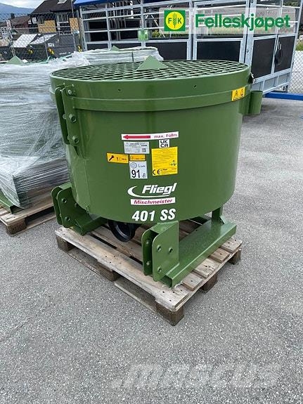 Fliegl 401 ss 400l Tvangsblander for traktor. Селскостопанство - Други