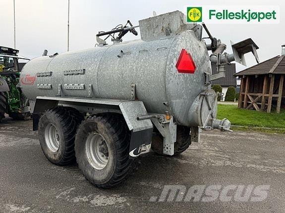 Fliegl HFW 10600 gjødselvogn med kanon Espalhadores de estrume