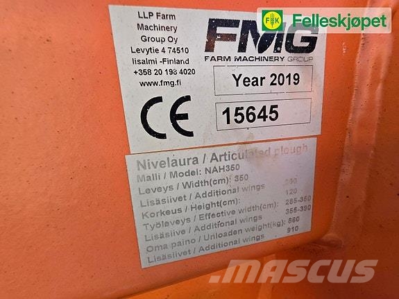 FMG Nivelaura 350 Sniega naži un tīrītāji