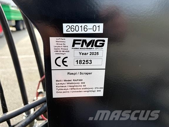 FMG RAP300 Outros limpa-neves e máquinas de limpeza viária