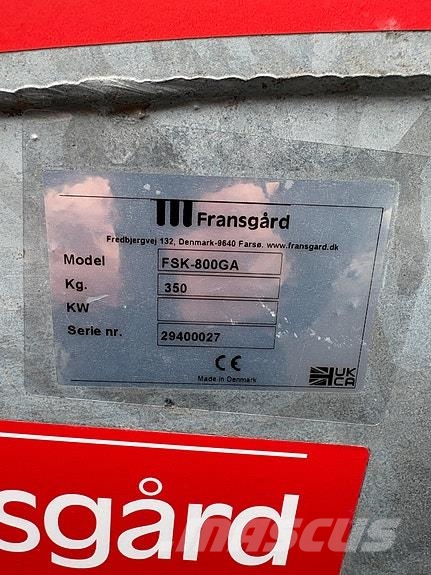 Fransgård FSK-800-GA - Övrigt väg och snö