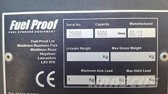 FuelProof Drivstoffhenger 9000 liter Other