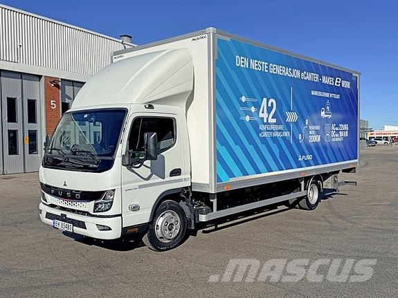 Fuso e-Canter 7C18 L-Bat Elektrisk 15 paller med 1975k Φορτηγά Κόφα