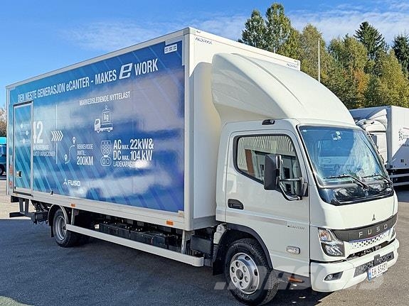 Fuso e-Canter 7C18 L-Bat Elektrisk 15 paller med 1975k Φορτηγά Κόφα