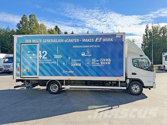 Fuso e-Canter 7C18 L-Bat Elektrisk 15 paller med 1975k Φορτηγά Κόφα