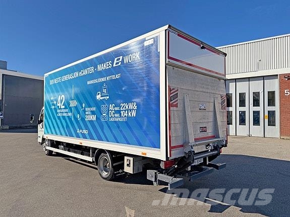 Fuso e-Canter 7C18 L-Bat Elektrisk 15 paller med 1975k Φορτηγά Κόφα