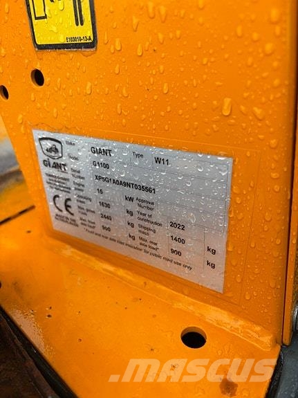 GiANT G1100 建設機械 -　その他
