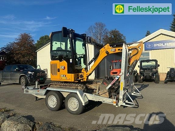 Gravemaskin med henger, kun 105 timer Other