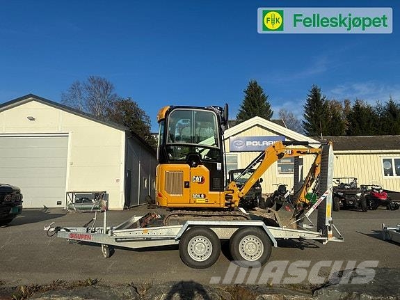 Gravemaskin med henger, kun 105 timer Other