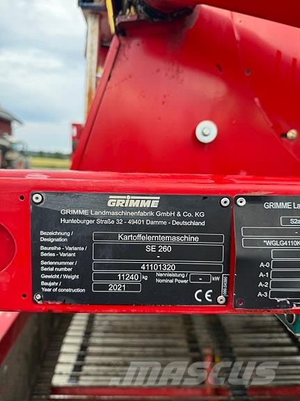 Grimme SE 260 Πατατοεξαγωγέας
