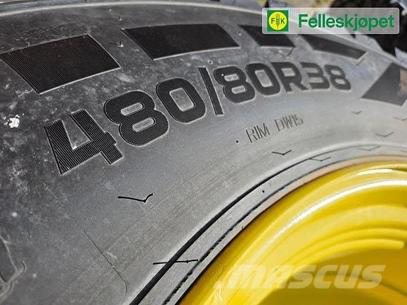 Hakkapelita TRI 480/80R38 gul Tratores Agrícolas usados