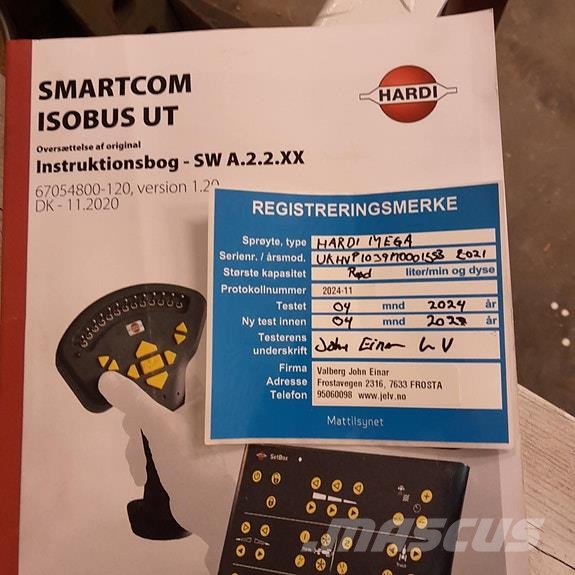 Hardi MEGA 1500L - 21 meter Pulverizatoare autopropulsate
