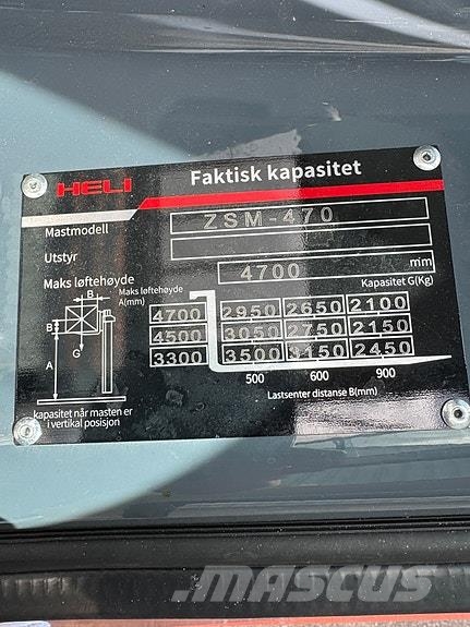 Heli 3,5T Li-ion Muut koneet