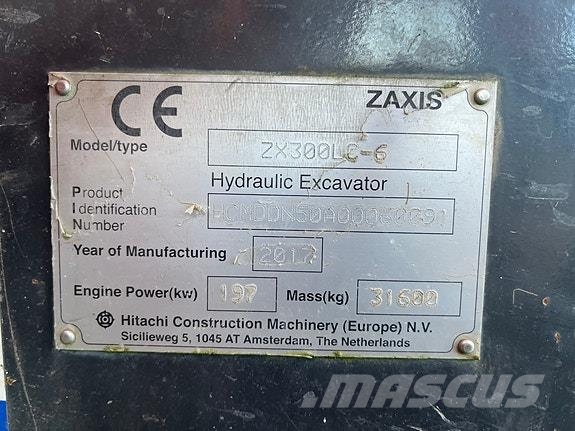 Hitachi ZX300 LC-6 معدات البناء - غير ذلك