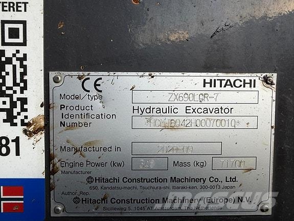 Hitachi ZX690LCR-7 Construcción - Otros