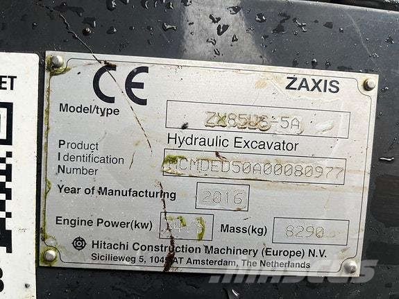 Hitachi ZX85 US-5 Diger