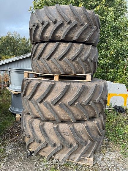 Hjulsett Massey Ferguson 650/65R38 og 540/65R28 Gume, točkovi i felne