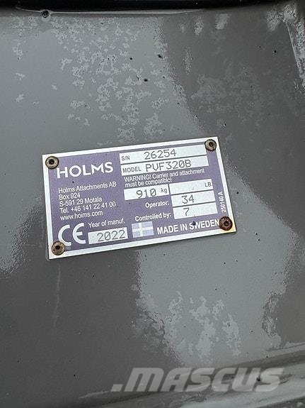 Holms 3,2 m PVF Lame pentru dezapezire si pluguri
