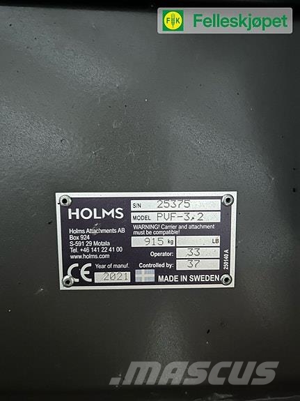 Holms PVF-3.2 Kar küreme biçaklari