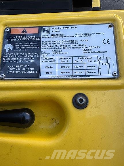 Hyster J1.60XMT Gradbeništvo - drugo