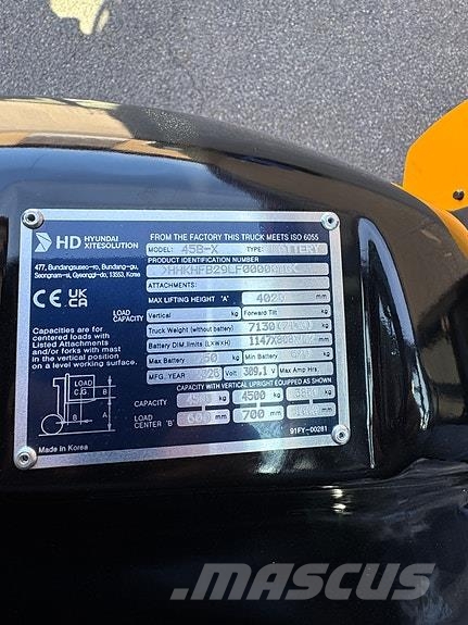Hyundai 4,5T Li-ion معدات البناء - غير ذلك