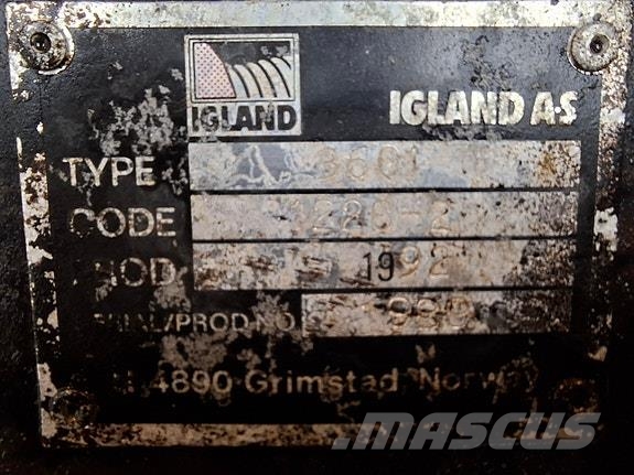 Igland 3601 Tømmervinsj Foresterie - Autres