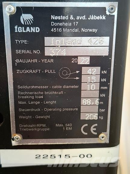 Igland 42S Skogsvinsj Ostalo