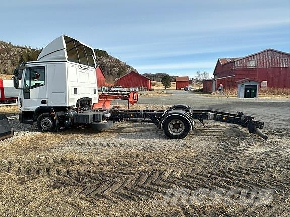 Iveco Eurostar med sovehytte, senket chassis bak شاحنات أخرى