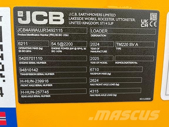 JCB TM220 建筑机械-其他