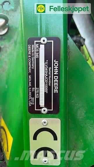 John Deere 345H معدات العناية بالأرض - غير ذلك
