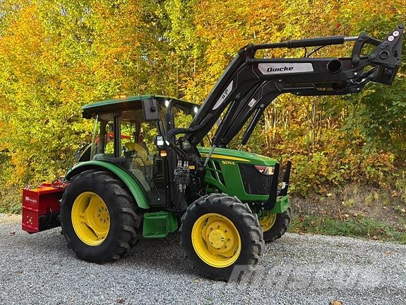 John Deere 5075E lavt timetall Traktorer