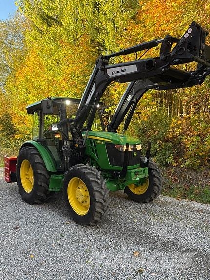 John Deere 5075E lavt timetall Traktorer