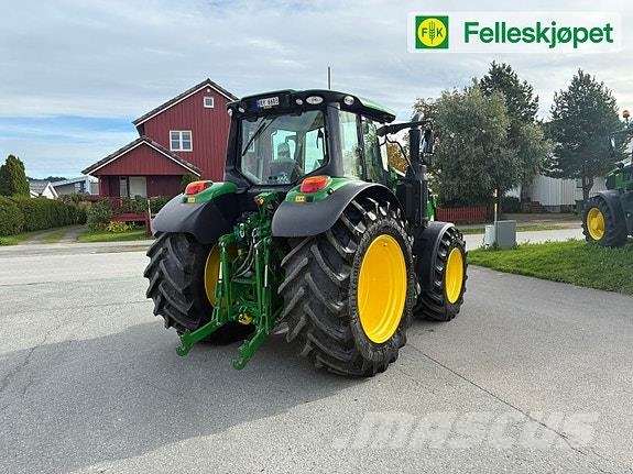 John Deere 6100M med Ålø laster. kun 1770 timer Трактори