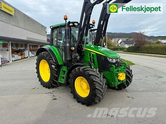 John Deere 6120M Autopower, fronthyd,front pto, Ålø Laster Tractoare