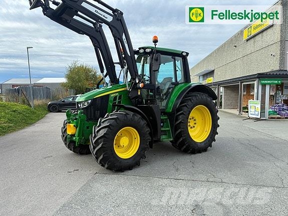 John Deere 6120M Autopower, fronthyd,front pto, Ålø Laster Tractoare