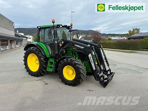 John Deere 6120M Autopower, fronthyd,front pto, Ålø Laster Tractoare