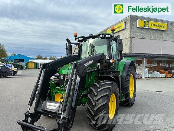 John Deere 6120M Autopower, fronthyd,front pto, Ålø Laster Tractoare