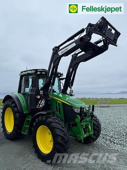 John Deere 6120M | GARANTI! Fronthydr | Lastervekt Traktorer