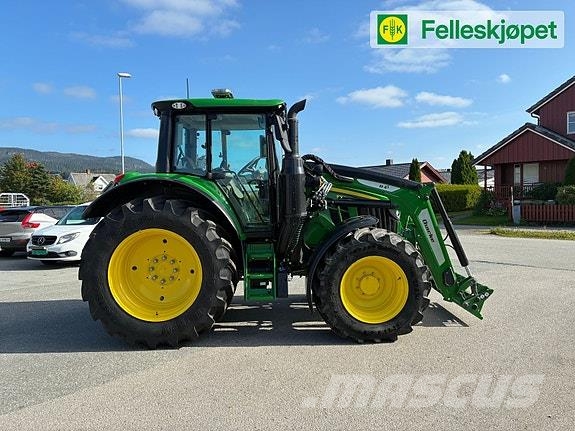 John Deere 6120M kun 250 timer, front hyd., front pto, Ålø La Tracteur