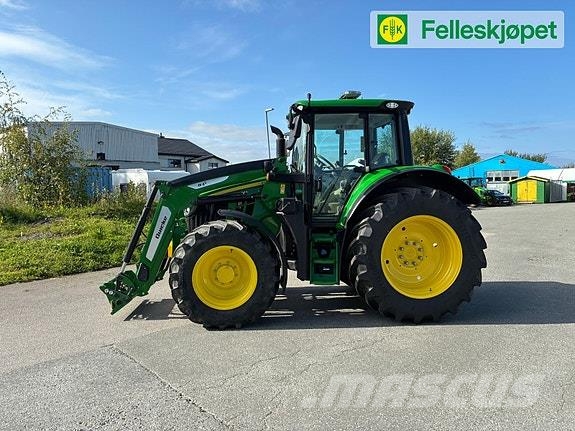 John Deere 6120M kun 250 timer, front hyd., front pto, Ålø La Tracteur