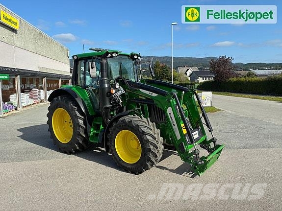 John Deere 6120M kun 250 timer, front hyd., front pto, Ålø La Tracteur