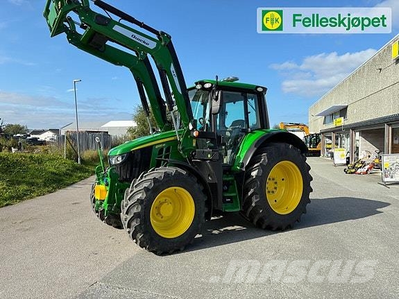 John Deere 6120M kun 250 timer, front hyd., front pto, Ålø La Tracteur