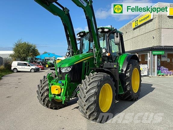 John Deere 6120M kun 250 timer, front hyd., front pto, Ålø La Tracteur